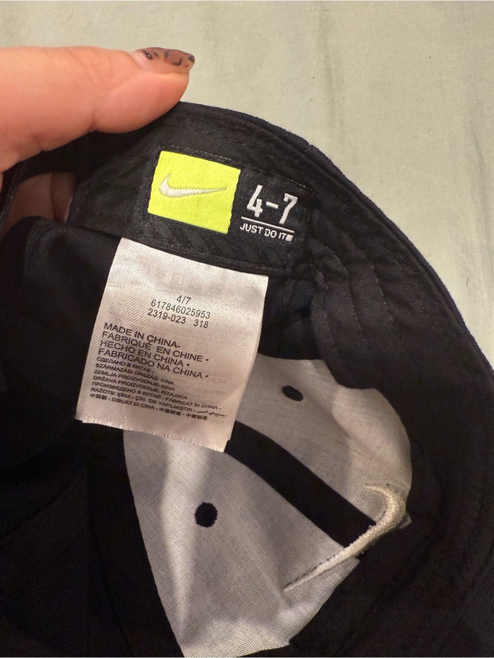 Nike hat for kid
